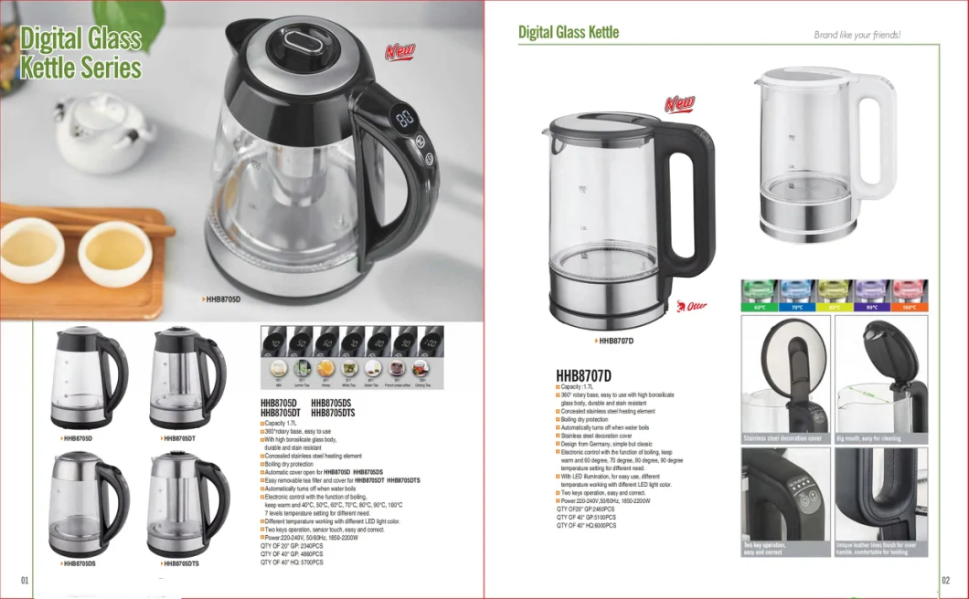 Electric Plastic Kettle Water Kettle Electric Tea Kettle