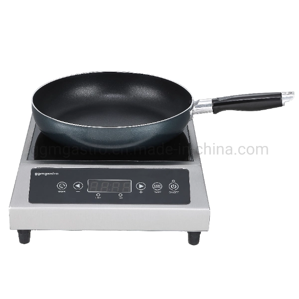 Electric Commercial Kitchen Equipment 2.7kw Stainless Steel Housing Induction Cooker