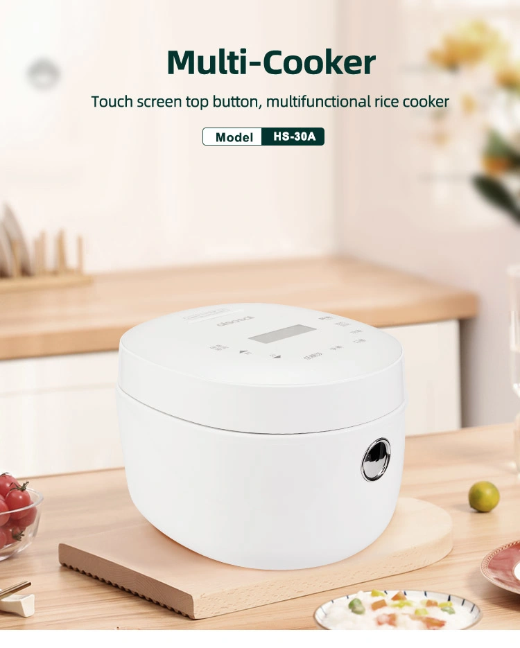 New Portable Kitchen Appliances Rice Cooker 3L 500W Multi Function Korea Style Desugared Electric Rice Cooker