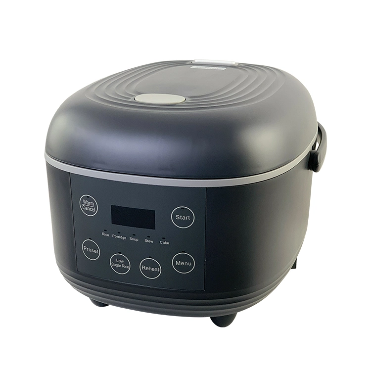 Large Capacity Black Color 530W 900W Commercial Rice Cooker