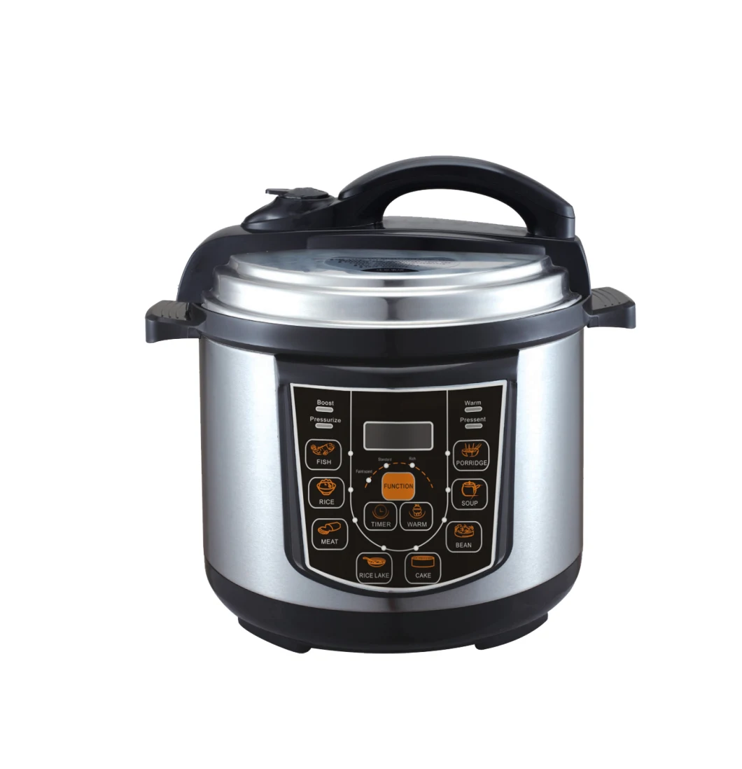 6L Non Stick Smart Digital Rice Stove Portable Microwave Electrical Stainless Steel Multifunction Pressure Cooker Longstar